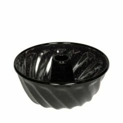 Riess Emaille Riess Gugelhupfform Aus Emaille In Schwarz 24 Cm -Kitchenaid Shop 0632 022 2