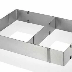 Küchenprofi Tortenring Verstellbar, Rechteckig