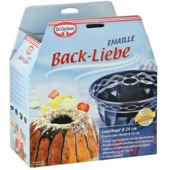 Dr. Oetker Gugelhupfform Back-Liebe, 22 Cm -Kitchenaid Shop 1116 pack 1 k 1 l