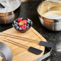 Rösle Teigschaber Silikon Lang In Schwarz, 26 Cm -Kitchenaid Shop 12438 02