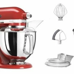 KitchenAid Küchenmaschine ARTISAN 175PS In Empire Rot, 4,8 L