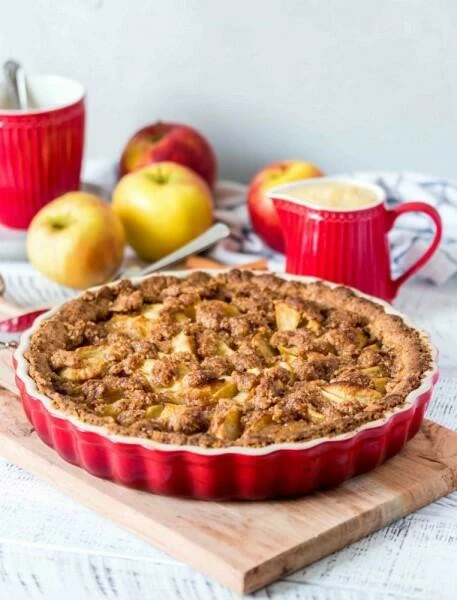 Le Creuset Tarteform In Perlgrau 28 Cm 5 Le Creuset Tarteform In Perlgrau 28 Cm – Bild 5