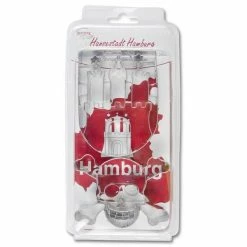 Städter Ausstechform Hansestadt Hamburg 9–10 Cm Set, 2-teilig