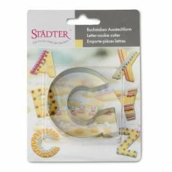 Städter Ausstechform Buchstabe G 7 Cm -Kitchenaid Shop 201 112766 V01