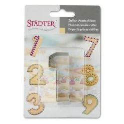 Städter Ausstechform Zahl 1 6,5 Cm -Kitchenaid Shop 201 113213 V01