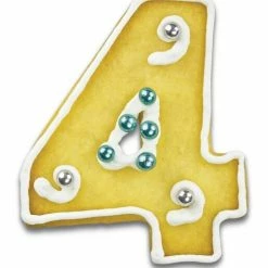 Städter Ausstechform Zahl 4 6,5 Cm -Kitchenaid Shop 201 113244 A02