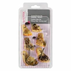 Städter Ausstechform Fußausstecher-Set 3tlg Edelst. -Kitchenaid Shop 201 156081 V01