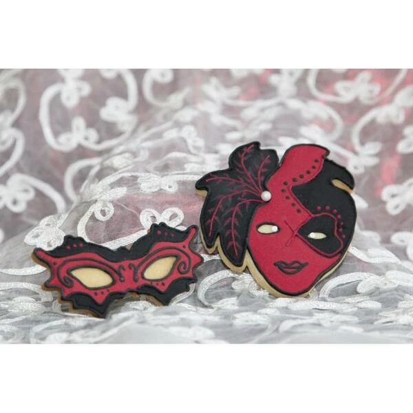 Städter Ausstechform Venezianische Maske 10 Cm 3 Städter Ausstechform Venezianische Maske 10 Cm – Bild 3