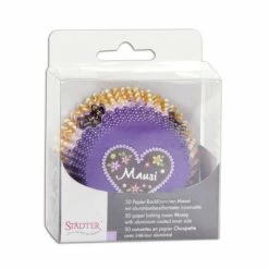 Städter Backform Mausi Ø 5/7 Cm / H 3,5 Cm 50 Stück -Kitchenaid Shop 201 336360 V01