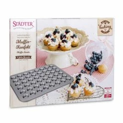 Städter Back-Set Muffin 40 X 31 Cm Silber Konfekt -Kitchenaid Shop 201 661110 V01