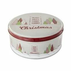 Städter Gebäckdose Yummy Christmas Ø 16,5 Cm / H 8 Cm Bunt Rund