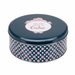 Städter Gebäckdose All You Need Is Cake Ø 16,5 Cm / H 8 Cm Bunt Rund