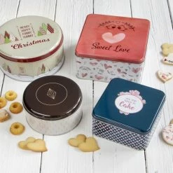 Städter Gebäckdose All You Need Is Cake 16,5 X 16,5 X 8 Cm Bunt Quadr -Kitchenaid Shop 201 710108 A03