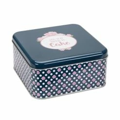 Städter Gebäckdose All You Need Is Cake 16,5 X 16,5 X 8 Cm Bunt Quadr