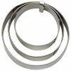 Städter Ausstechform Ring ø 3 / 4 / 5 Cm Glatt Set, 3-teilig