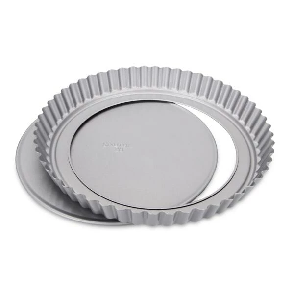 Städter Tarteform Mit Hebeboden ø 28 Cm / H 3,5 Cm Silber 4 Städter Tarteform Mit Hebeboden ø 28 Cm / H 3,5 Cm Silber – Bild 4