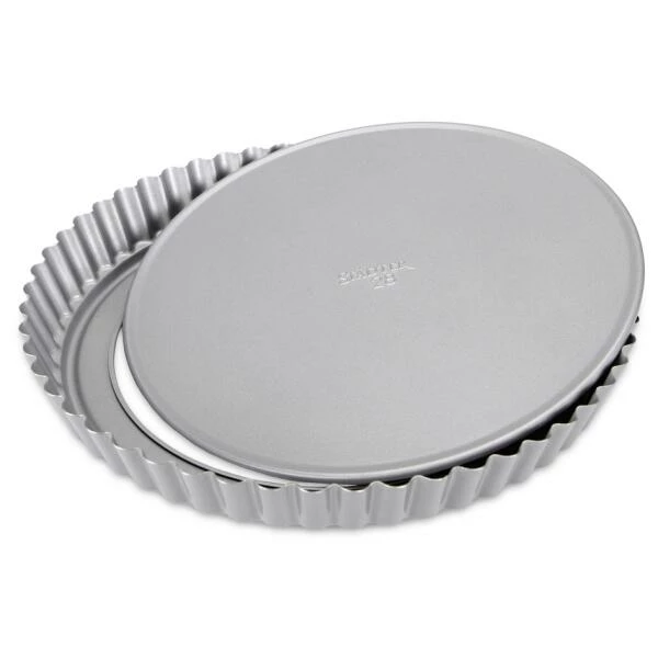 Städter Tarteform Mit Hebeboden ø 28 Cm / H 3,5 Cm Silber 5 Städter Tarteform Mit Hebeboden ø 28 Cm / H 3,5 Cm Silber – Bild 5