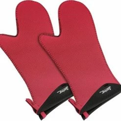Spring Handschuh Grips Lang In Rot-schwarz, 1 Paar