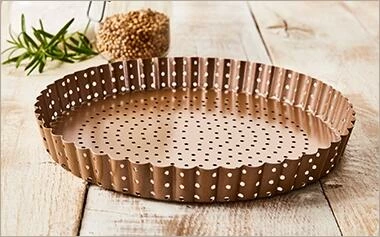 Birkmann Quiche- Und Tarteform, Perforiert, Mit Losem Boden 20 Cm/ 3 Cm 3 Birkmann Quiche- Und Tarteform, Perforiert, Mit Losem Boden 20 Cm/ 3 Cm – Bild 3