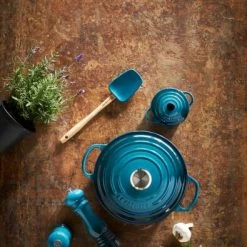 Le Creuset Mini Cocotte In Deep Teal -Kitchenaid Shop 21177246422430 71901106420100 93000803642300 LS00001