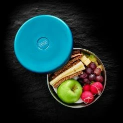 Lurch Isolier-Lunchbox Wasserblau 0,55L -Kitchenaid Shop 215 RS3611 240948 Isolier Lunchbox 1l Wasserblau Motiv 1 scr