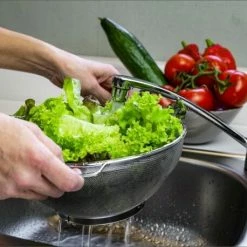 Lurch Standsieb Ø22cm -Kitchenaid Shop 215 RS4066 210281 Standsieb 25cm Edelstahl Motiv 2 scr