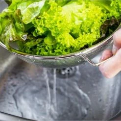 Lurch Standsieb Ø25cm -Kitchenaid Shop 215 RS4067 210281 Standsieb 25cm Edelstahl Motiv 3 scr 1