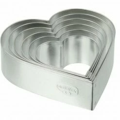 Dr. Oetker Ausstechform Herz, 6-tlg.