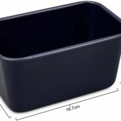 Zyliss Kleine Kastenform Mit Antihaftbeschichtung (1 L) -Kitchenaid Shop 220 E980198 1lb loaf pan Hero Angled Dimensions