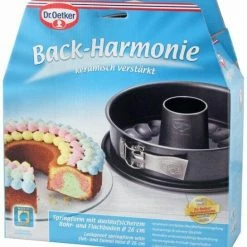 Dr. Oetker Springform Mit Flach- Und Rohrboden Back-Harmonie 24 Cm / 7,5 Cm -Kitchenaid Shop 2602 pack 1 neu