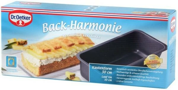 Dr. Oetker Kastenform Back-Harmonie, 30 Cm 4 Dr. Oetker Kastenform Back-Harmonie, 30 Cm – Bild 4