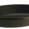 Staub Auflaufform Oval Aus Gusseisen In Schwarz 32 X 23 Cm
