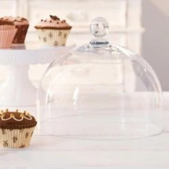 Birkmann Glashaube Für Tortenplatte Vintage 22 Cm/ 19 Cm -Kitchenaid Shop 441408 MR deko2 l