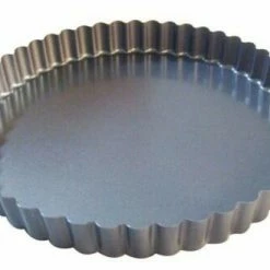 De Buyer Tortenform Rund Geriffelt 24 Cm/ 2,8 Cm