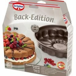 Dr. Oetker Blumen-Backform Back-Edition, 28 Cm -Kitchenaid Shop 4730 pack 2 neu