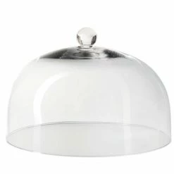 ASA Glashaube Für Tortenplatte Hoch/flach 28 Cm/20 Cm