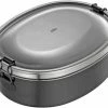 Cilio Lunch Box MONTE Oval, Schwarz