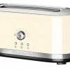 KitchenAid Langschlitztoaster Mit Manueller Bedienung In Creme
