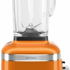 KitchenAid Standmixer Artisan K400 In Honey -Kitchenaid Shop 5KSB4026xHY Side view button right P200956KP 003z