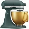 KitchenAid Küchenmaschine ARTISAN 156PS In Pebbled Palm Mit Goldener Schüssel