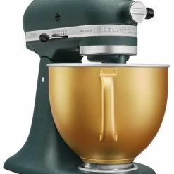 KitchenAid Küchenmaschine ARTISAN 156PS In Pebbled Palm Mit Goldener Schüssel -Kitchenaid Shop 5KSM156VGEPP 3