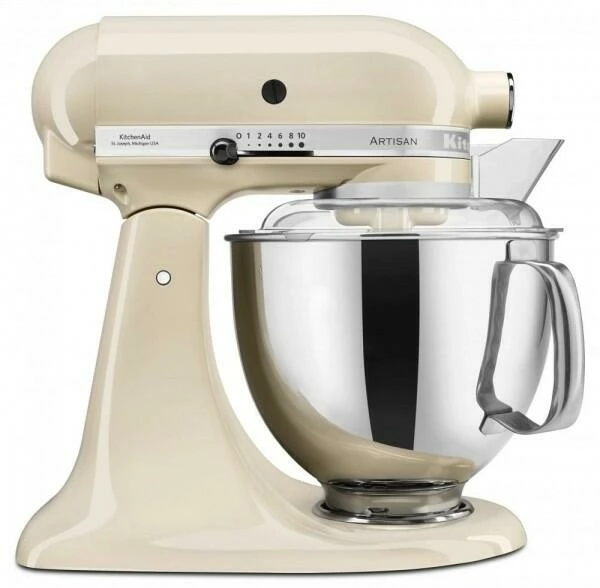KitchenAid Küchenmaschine ARTISAN 175PS In Creme Mit Speiseeismaschine 4 KitchenAid Küchenmaschine ARTISAN 175PS In Creme Mit Speiseeismaschine – Bild 4