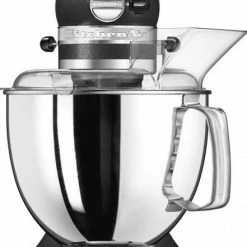 KitchenAid Küchenmaschine ARTISAN 175PS In Gusseisen Schwarz Mit Speiseeismaschine 12 KitchenAid Küchenmaschine ARTISAN 175PS In Gusseisen Schwarz Mit Speiseeismaschine -Kitchenaid Shop 5KSM175PSBK F neu l 1