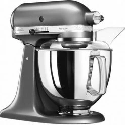 KitchenAid Küchenmaschine ARTISAN 175PS In Medallion Silber, 4,8 L -Kitchenaid Shop 5KSM175PSMS 3 4 neu l