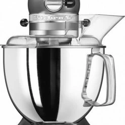 KitchenAid Küchenmaschine ARTISAN 175PS In Medallion Silber, 4,8 L -Kitchenaid Shop 5KSM175PSMS F neu l