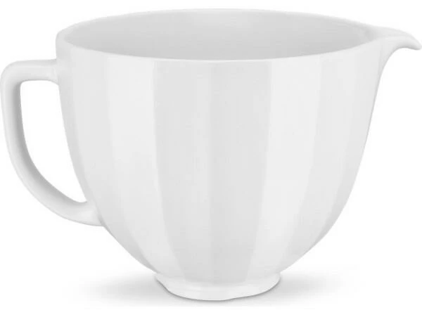 KitchenAid Keramikschüssel In White Shell, 4,7 Liter 1 KitchenAid Keramikschüssel In White Shell, 4,7 Liter