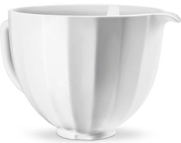 KitchenAid Keramikschüssel In White Shell, 4,7 Liter 2 KitchenAid Keramikschüssel In White Shell, 4,7 Liter – Bild 2
