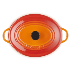Le Creuset Mini Cocotte Oval In Ofenrot -Kitchenaid Shop 61902120900103 00002