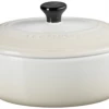 Le Creuset Mini Cocotte Oval In Meringue