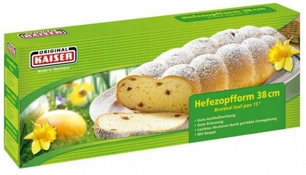 Kaiser Backform Hefezopf 3 Kaiser Backform Hefezopf – Bild 3